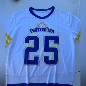Twisted Tea White and Blue Jersey